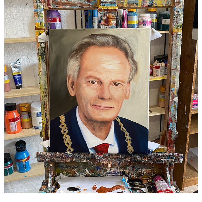 schilderij van foto 